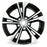 16" Single 16x6.5 Machined Black Alloy Wheel For Nissan Sentra 2020-2022 OEM Quality Replacement Rim