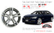 Brand New Single 20" 20x8.5 Front Wheel For BMW 5-Series 7-Series 2009-2015 Silver OEM Quality Replacement Rim