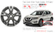 For Nissan Rogue OEM Design Wheel 18" 18x7 2017-2020 Machined Charcoal Single Replacement Rim
