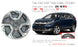 For Honda CR-V OEM Design Wheel 18" 18x7.5 2017-2019 Machined Grey Single Replacement Rim 42700TLAL87 42700TLAL88