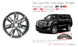 For Cadillac Escalade ESV OEM Design Wheel 22" 2015-2017 Machined Grey Single Replacement Rim