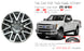 For Ford F250 F350 SD OEM Design Wheel 20" 2017-2019 20x8 Machined Charcoal Single Replacement Rim HC3C1007PA