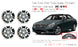 For Mercedes-Benz E-Class E350 E400 OEM Design Wheel 18" 18x8.5 2014-2016 Machined GREY Set of 4 Replacement Rim