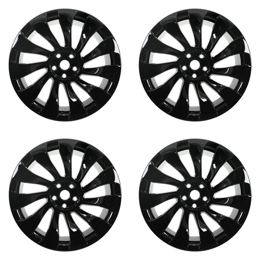For Tesla Model 3 OEM Design Wheel 20" 20X9 2021-2023  GLOSS BLACK Set of 4 Replacement Rim