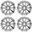 For Toyota Avalon OEM Design Wheel 18" 18x7.5 2013-2015 Machined Silver Set of 4 Replacement Rim