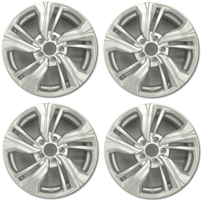 For Honda Civic OEM Design Wheel 17" 17X7 2016-2021 Silver Set of 4 Replacement Rim
