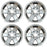 16” Set of 4 16x6.5 Silver Wheels for Mercedes-Benz Sprinter 1500 2500 2014-2023 OEM Design Replacement Rim