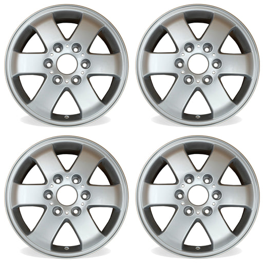 16” Set of 4 16x6.5 Silver Wheels for Mercedes-Benz Sprinter 1500 2500 2014-2023 OEM Design Replacement Rim