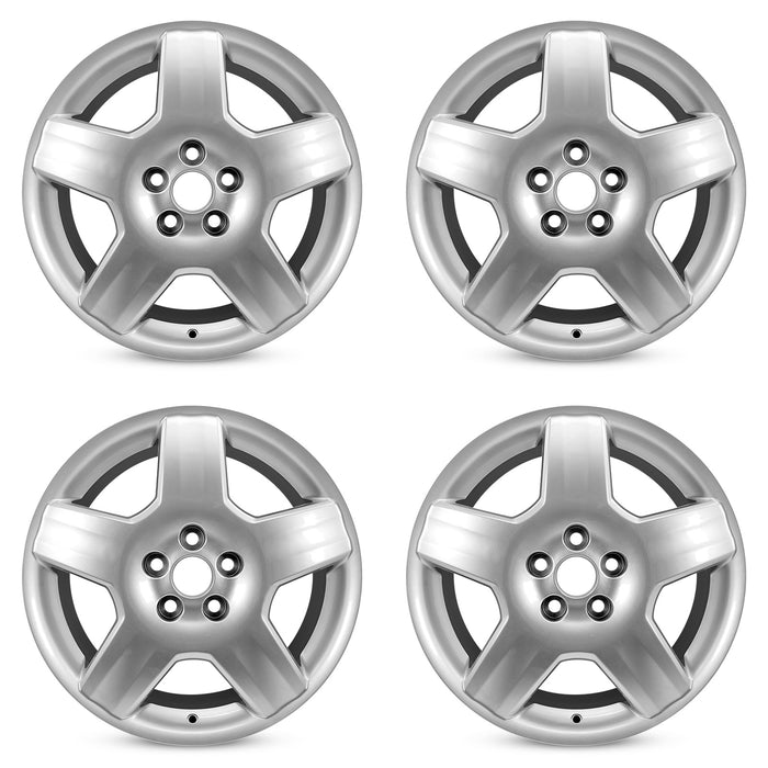 For LEXUS LS430 OEM Design Wheel 18" 18x7.5 2004-2006 Hyper Silver Set of 4 Replacement Rim