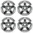 For Chevy Silverado 1500 Suburban Tahoe OEM Design Wheel 20" 20x9 2014-2020 Polished Set of 4 Replacement Rim