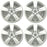 For Hyundai Elantra OEM Design Wheel 16" 16x6.5 2011-2013 Silver Set of 4 Replacement Rim