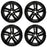 For Honda Accord OEM Design Wheel 19" 19x8.5 2018-2022 All Black Set of 4 Replacement Rim