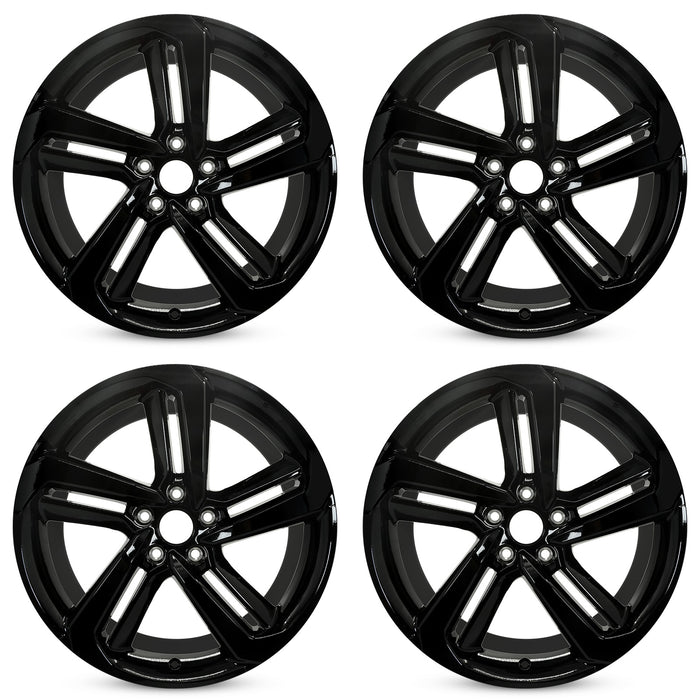 For Honda Accord OEM Design Wheel 19" 19x8.5 2018-2022 All Black Set of 4 Replacement Rim