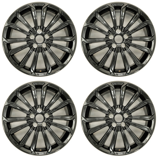 For Toyota Corolla OEM Design Wheel 17” 17x7 2014-2016 GLOSS BLACK Set of 4 Replacement Rim