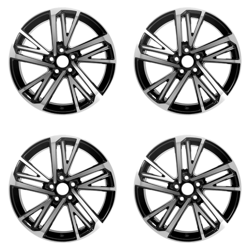For Toyota Camry OEM Design Wheel 19" 19x8 2025 Machined Black Set of 4 Replacement Rim