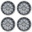 For Tesla Model 3 OEM Design Wheel 18" 2017-2023 18x8.5 Charcoal Set of 4 Replacement Rim 1044221