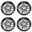 For Toyota Corolla OEM Design Wheel 16" 16X6.5 2016-2019 Machined GREY Set of 4 Replacement Rim