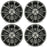 For Toyota Camry OEM Design Wheel 18" 18x7.5 2015-2017 Machined Charcoal Set of 4 Replacement Rim