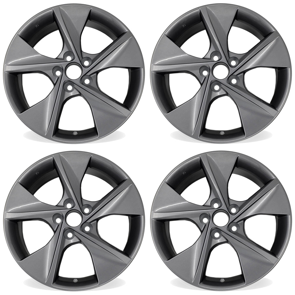 18” SET OF 4 NEW 18x7.5 GREY Wheels for TOYOTA CAMRY 2012-2014 OEM Design Replacement Rim