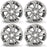 SET OF 4 17" 17x7.5 Alloy Wheels For HONDA ACCORD 2018-2020 SILVER OEM Quality Replacement Rim