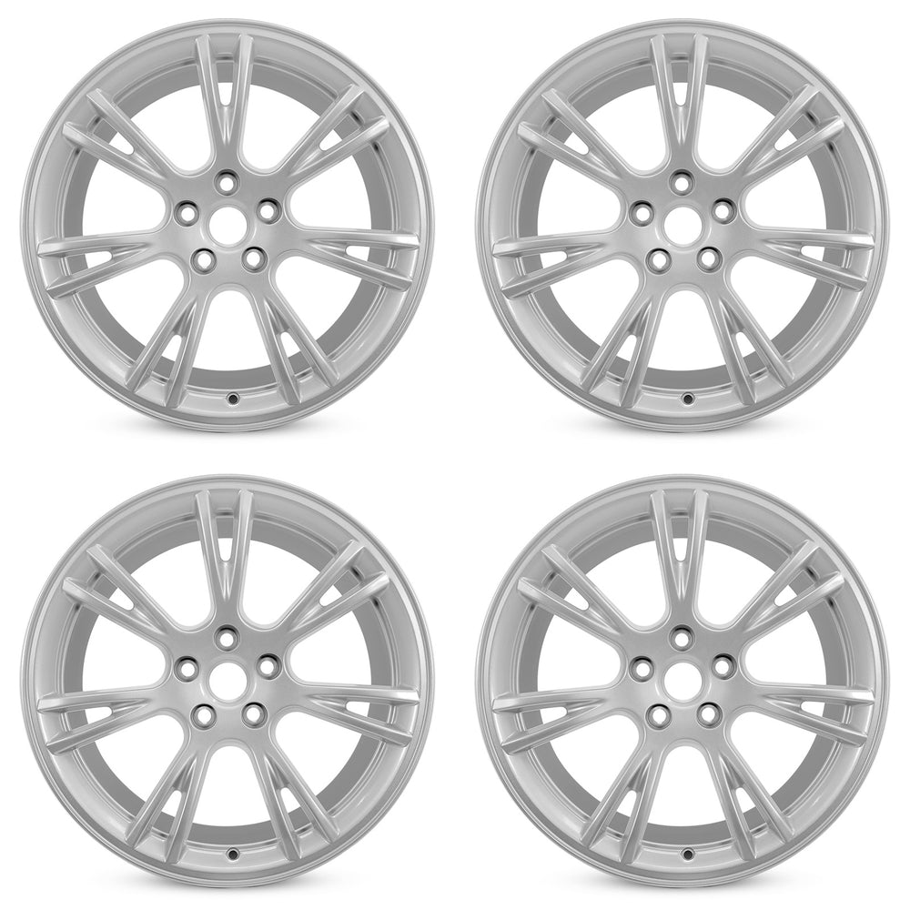 For Tesla Model 3 Model Y OEM Design Wheel 19" 19x9.5 2017-2023 Silver Set of 4 Replacement Rim