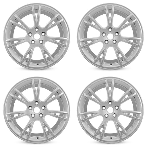 For Tesla Model 3 Model Y OEM Design Wheel 19" 19x9.5 2017-2023 Silver Set of 4 Replacement Rim