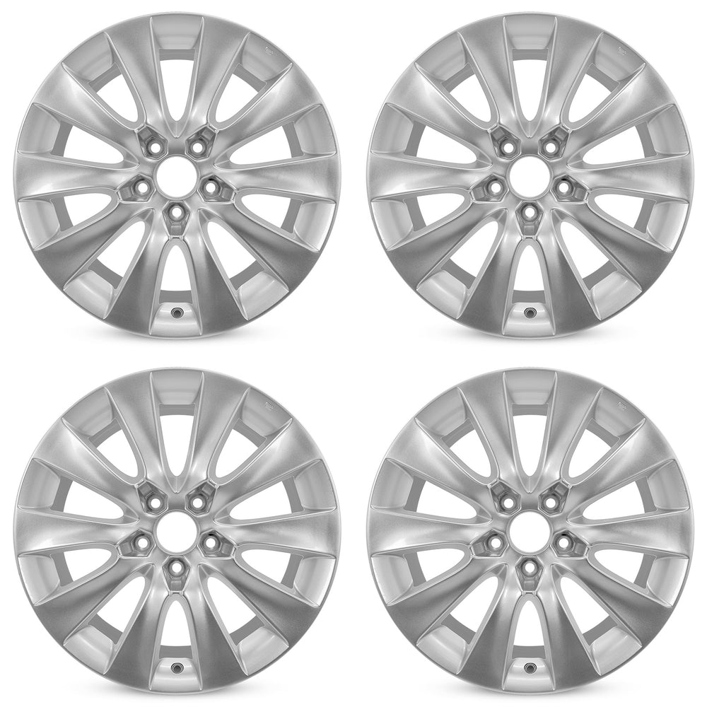 For Honda Accord OEM Design Wheel 18" 18x8 2008-2010 Silver Set of 4 Replacement Rim