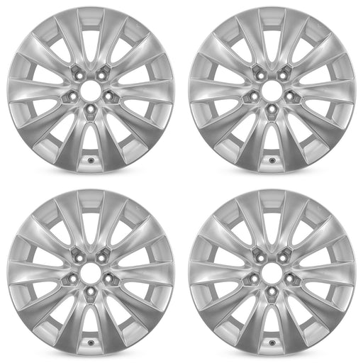 For Honda Accord OEM Design Wheel 18" 18x8 2008-2010 Silver Set of 4 Replacement Rim