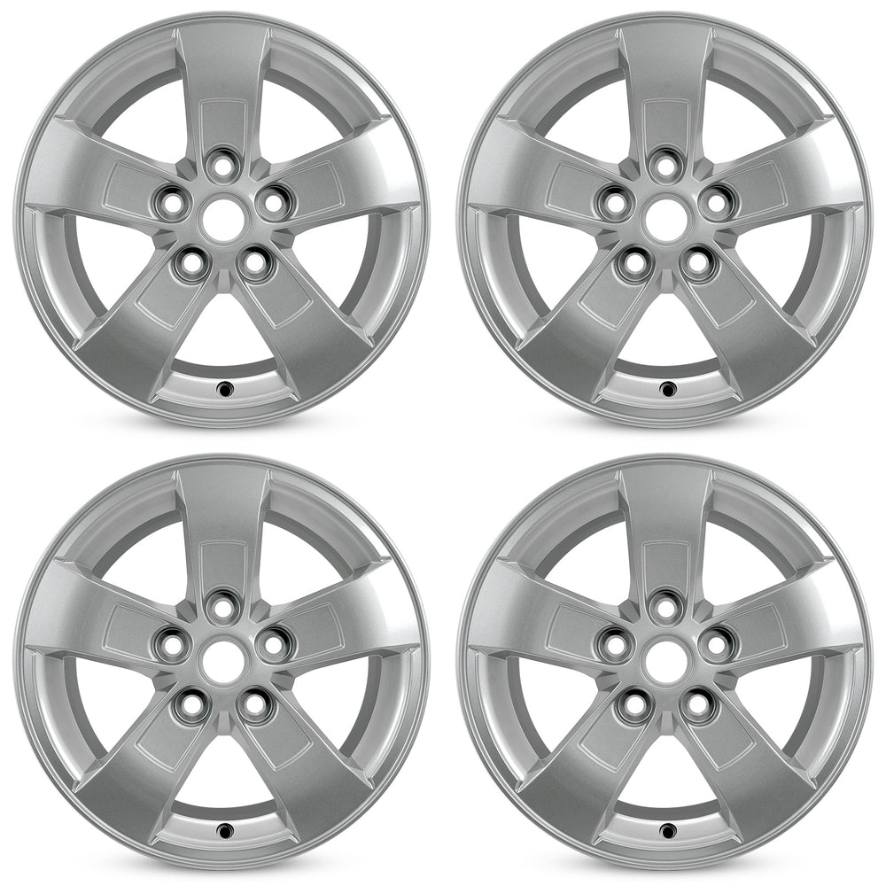 For Chevrolet Malibu Limited OEM Design Wheel 16" 16x7.5 2013-2016 Silver Set of 4 Replacement Rim