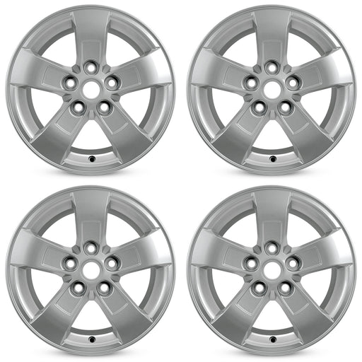 For Chevrolet Malibu Limited OEM Design Wheel 16" 16x7.5 2013-2016 Silver Set of 4 Replacement Rim