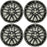 For Toyota Camry OEM Design Wheel 19" 19x8 2018-2023 Black Set of 4 Replacement Rim 4261106J70