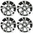 18” SET OF 4 18x8.5 MACHINED GREY Wheel for NISSAN MAXIMA 2016-2018 OEM Design Replacement Rim