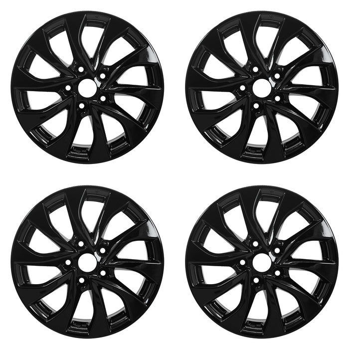 For Nissan Sentra OEM Design Wheel 16" 2016-2019 16X6.5 GLOSS BLACK Set of 4 Replacement Rim