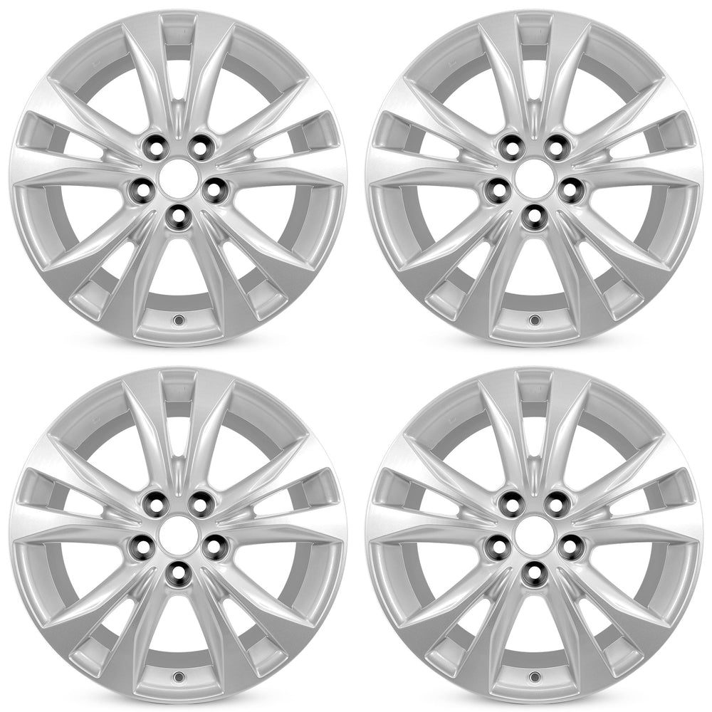 For Toyota RAV4 OEM Design Wheel 18" 18x7.5 2013-2015 Silver Set of 4 Replacement Rim