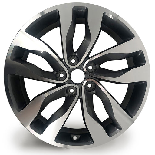 For Kia Optima OEM Design Wheel 18" 18x7.5 2014-2015 Machined GREY Single Replacement Rim