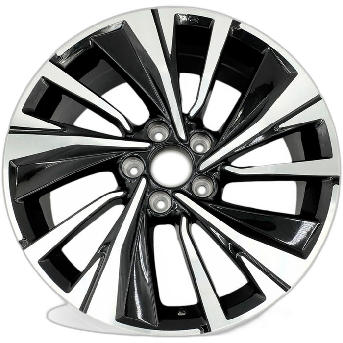 For Honda Accord OEM Design  Wheel 18" 18x8 2016-2017 Machined Black Set of 4 Replacement Rim