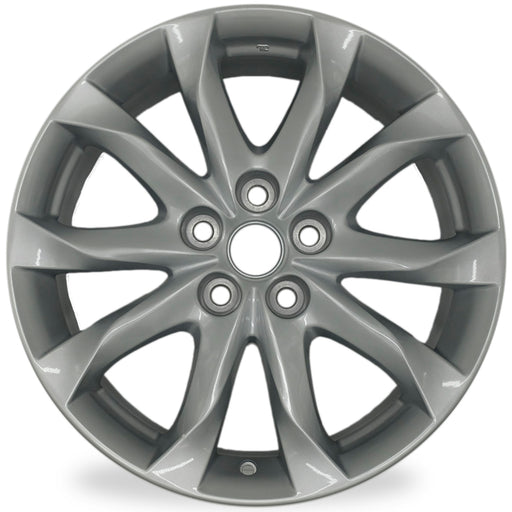 New Single 18" 18X7 Wheel For Mazda 3 2014 2015 2016 2017 SILVER OEM Quality Replacement Rim