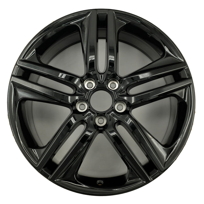For Honda Accord OEM Design Wheel 19" 19x8 2016 2017 GLOSS BLACK Set of 4 Replacement Rim