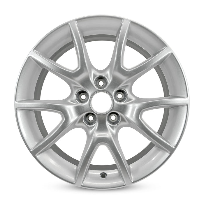 For Dodge Dart OEM Design Wheel 17" 17x7.5 2013-2016 Silver Set of 4 Replacement Rim