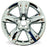 Set of 4 New 19" 19X7.5 Wheels With Chrome Clad Cover for 2014-2019 Toyota Highlander OEM Style Replacement Rim