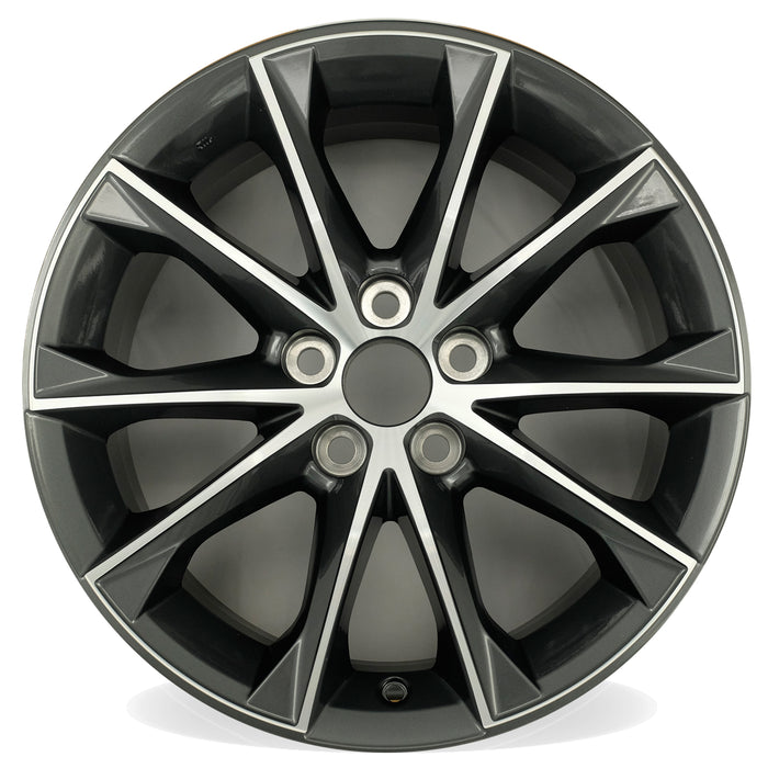 For Toyota Camry OEM Design Wheel 18" 18x7.5 2015-2017 Machined Charcoal Set of 4 Replacement Rim