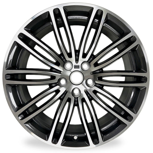 For Front BMW 530e 530i 540i M550i OEM Design Wheel 19" 2017-2020 Machined Orbit Gray Brand New Single 19X8 Alloy Replacement Rim