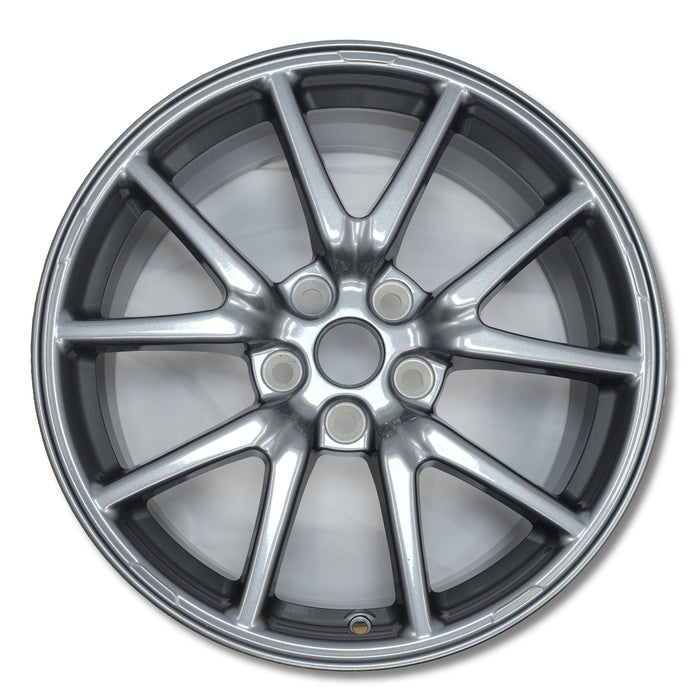For Tesla Model 3 OEM Design Wheel 18" 2017-2023 18x8.5 Charcoal Set of 2 Replacement Rim 1044221