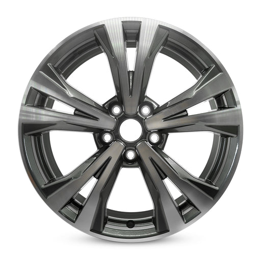 For Nissan Rogue OEM Design Wheel 18" 18x7 2017-2020 Machined Charcoal Single Replacement Rim