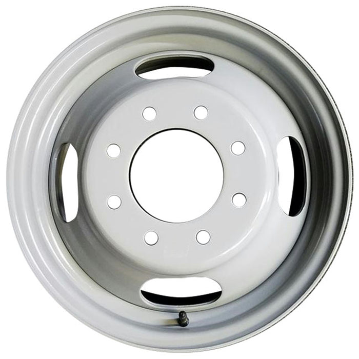 Set of 6 16" Dually GRAY Steel Wheels for 2001-2025 Chevy Express GMC SAVANA SIERRA SILVERADO 3500 OEM Design Replacement Rim