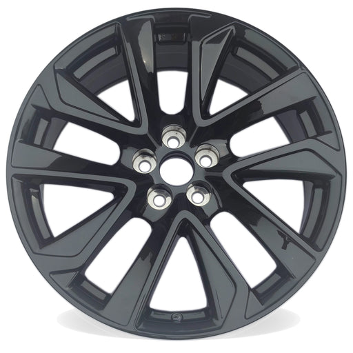 18" Single 18x8 Gloss Black Alloy Wheel For Toyota Corolla 2019-2022 OEM Design Replacement Rim