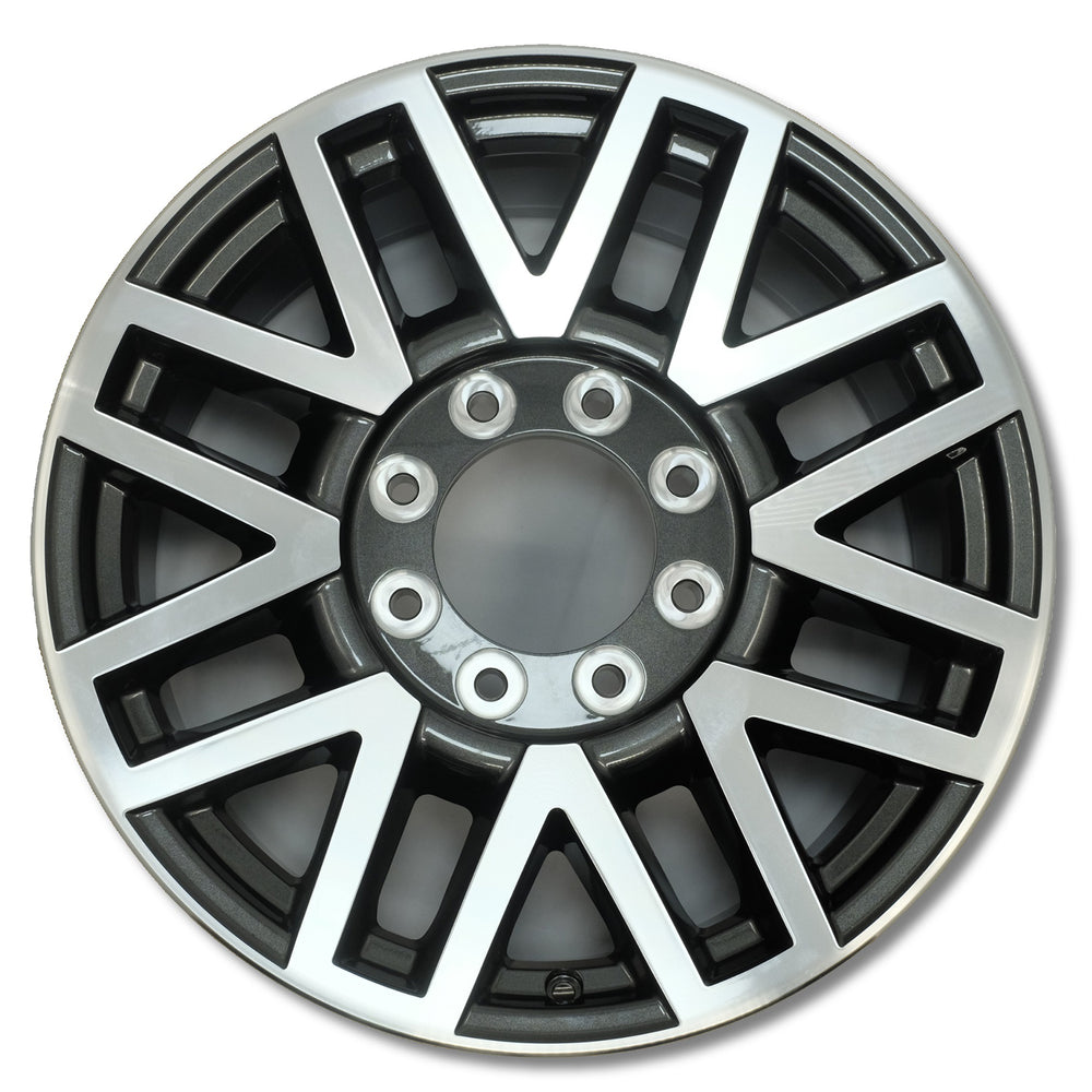 For Ford F250 F350 SD OEM Design Wheel 20" 2017-2019 20x8 Machined Charcoal Single Replacement Rim HC3C1007PA