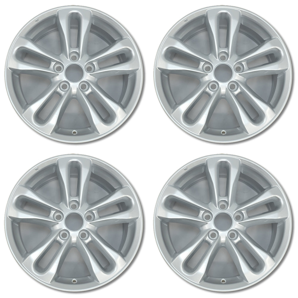 For Honda Civic OEM Design Wheel 17" 17x7 2006-2008 Silver Set of 4 Replacement Rim 42700SVBA01 42700SVBA02