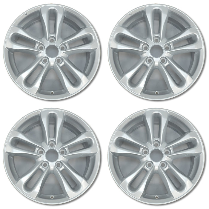 For Honda Civic OEM Design Wheel 17" 17x7 2006-2008 Silver Set of 4 Replacement Rim 42700SVBA01 42700SVBA02