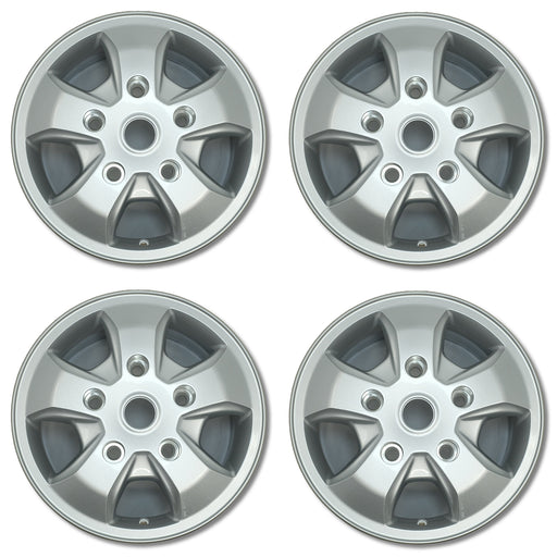 For Ford Transit 150 250 350 OEM Design Wheel 16" 2017-2021 16x6.5 Silver Set of 4 Replacement Rim HK411007AA